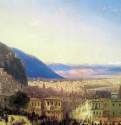 Вид на Тифлис. 1868 - View of Tiflis. 186836 х 47 смХолст, маслоРомантизм, реализмРоссияТбилиси. Государственный музей искусств Грузии